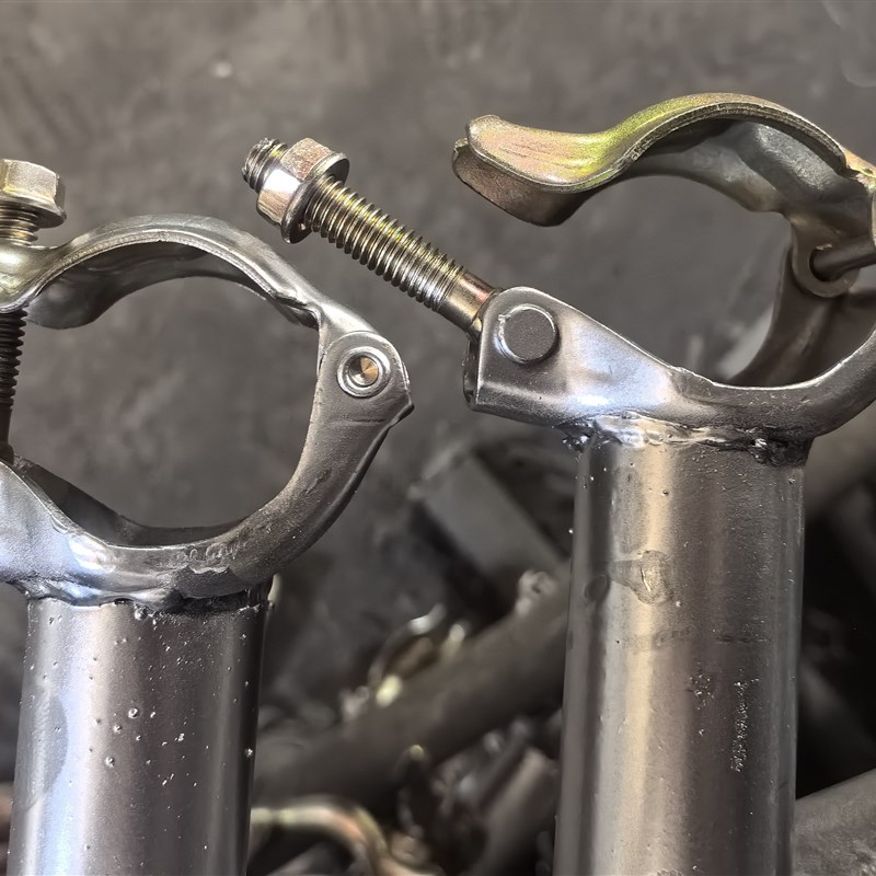 深圳镀锌脚手架新型扣件移动龙门架活动装U修手脚架子工厂