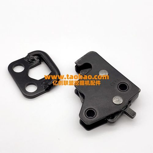 卡特305.5 306E 307E2驾驶室前档锁 原装锁块 锁扣小型挖掘机配件