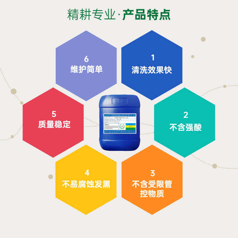 不锈钢快速清洗剂除锈剂除脏污脱脂金属表面酸洗清洁剂研磨光亮剂