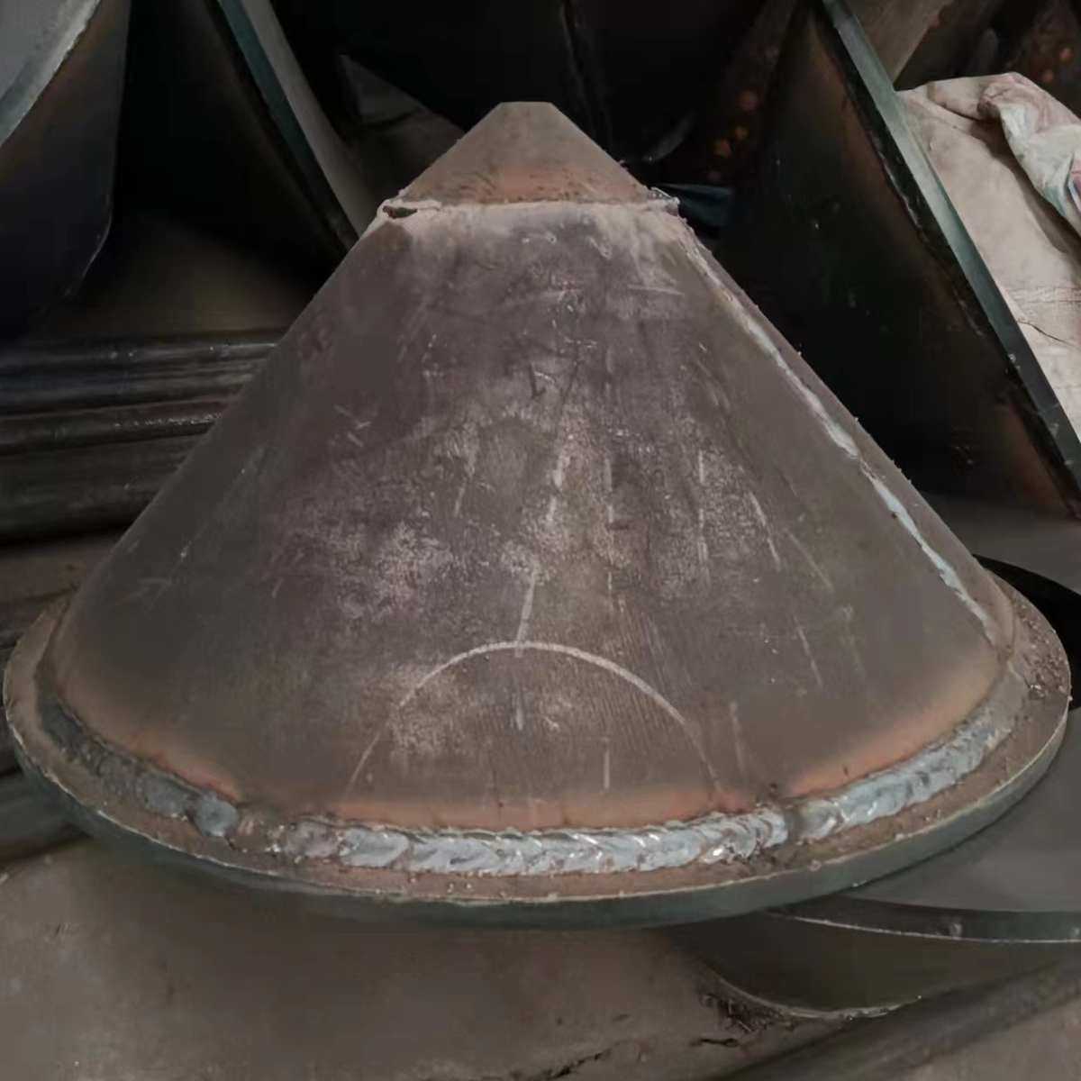 钢板切割建筑桩尖钢板焊接桩尖开口闭口十字桩尖 管桩定制厂家