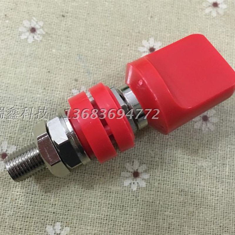 接线柱M4香蕉插座红黑接线端子R1-240