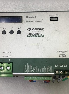 意大利卡博CABUR XCSG2401C  开关电源 24V 100A