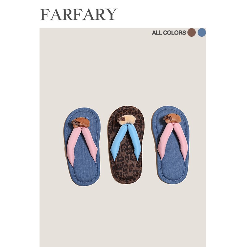 夏季可爱日系拖鞋女家居室内软底防滑静音无声轻便夏天人字拖外穿