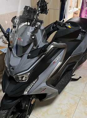 适用光阳IIN 赛艇改装后视镜前移支架码反光镜