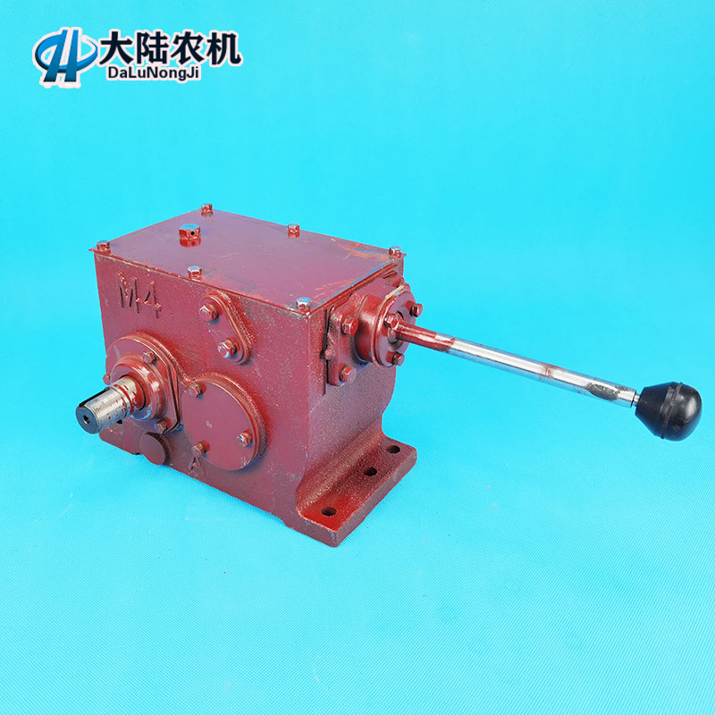 改装用小型四档位变速箱 皮带输送A机 M4齿轮箱减速机 分动箱总成