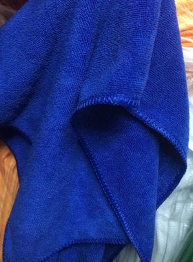 30*60cm 吸水毛巾彩色抹布保洁长方形红蓝绿黄紫色10条28元包邮