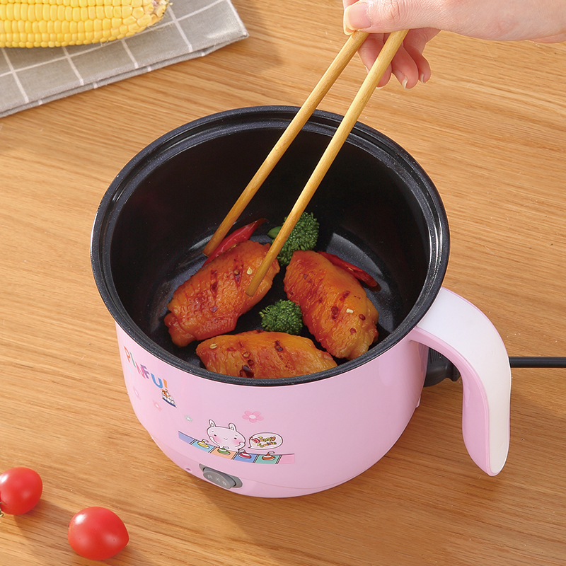 宿舍小锅小功率煎煮一体锅小火锅家用小型 单人多功能寝Y室电锅1-