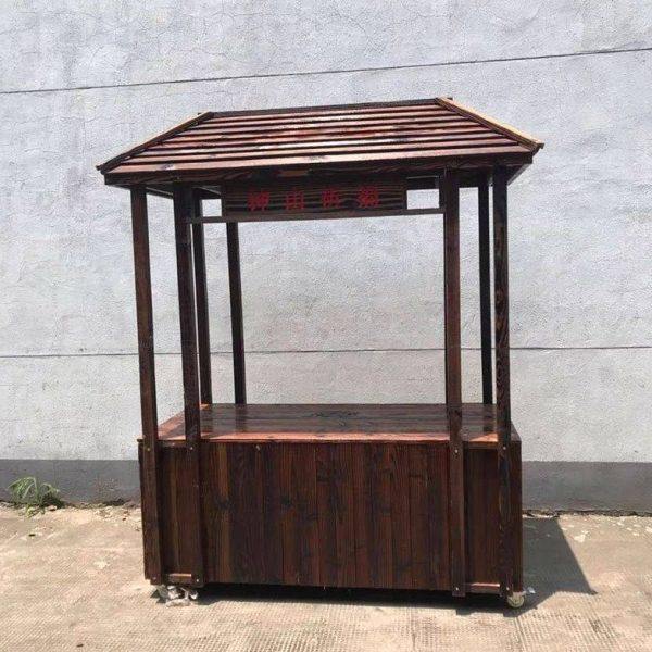 移动仿古夜市多功能推车小吃防腐木复古餐车景区摆摊摊位售货实木,商业/办公家具,餐盘收集车,淘宝优惠券,粉丝福利购,淘宝优惠卷