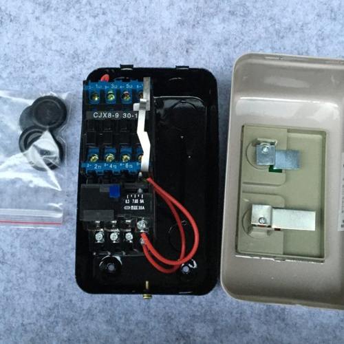 磁力启动器 QCX8/MSB-9/12/16/25三相380V电磁起动电机过载保护器