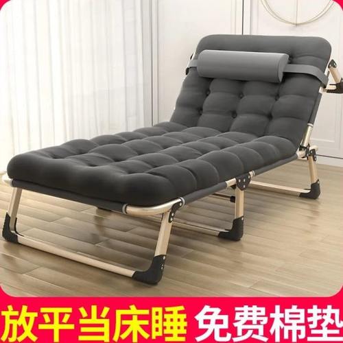 加厚加宽家用简易折叠床单人床办公室午睡床医院便携陪护床躺椅床