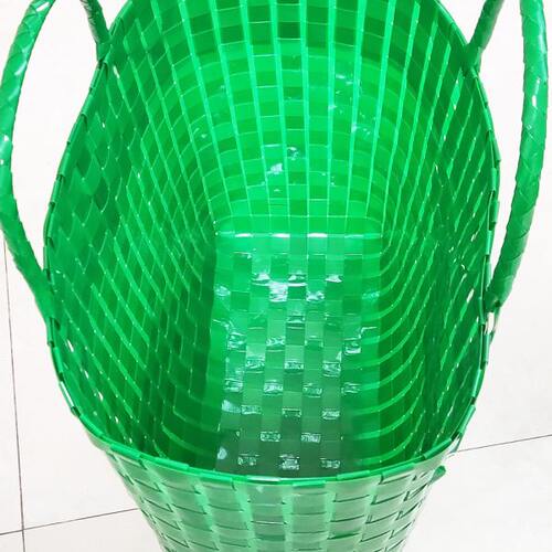 隆安特产 手工编 逛农贸菜市场 提菜神器 购物篮 塑料 大号 手提