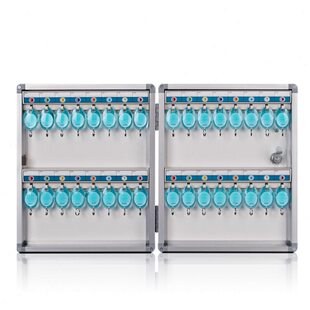 32位钥匙箱福尼文化NO6032挂壁式带锁匙保存汽车仪器锁箱86元包邮