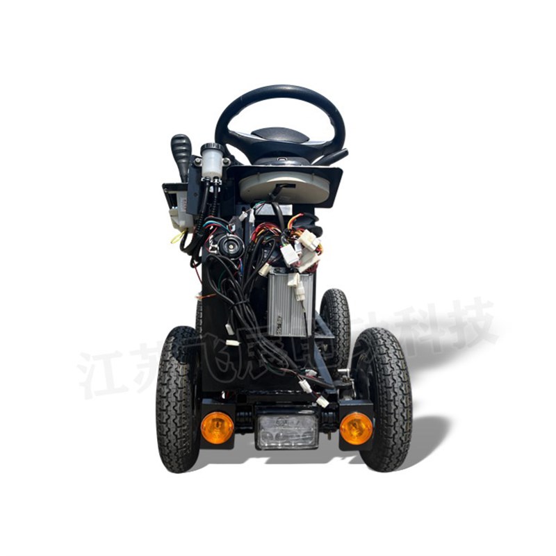 小型电动四轮舞台表演车道具车巡游花车商业表演移动广告展览车