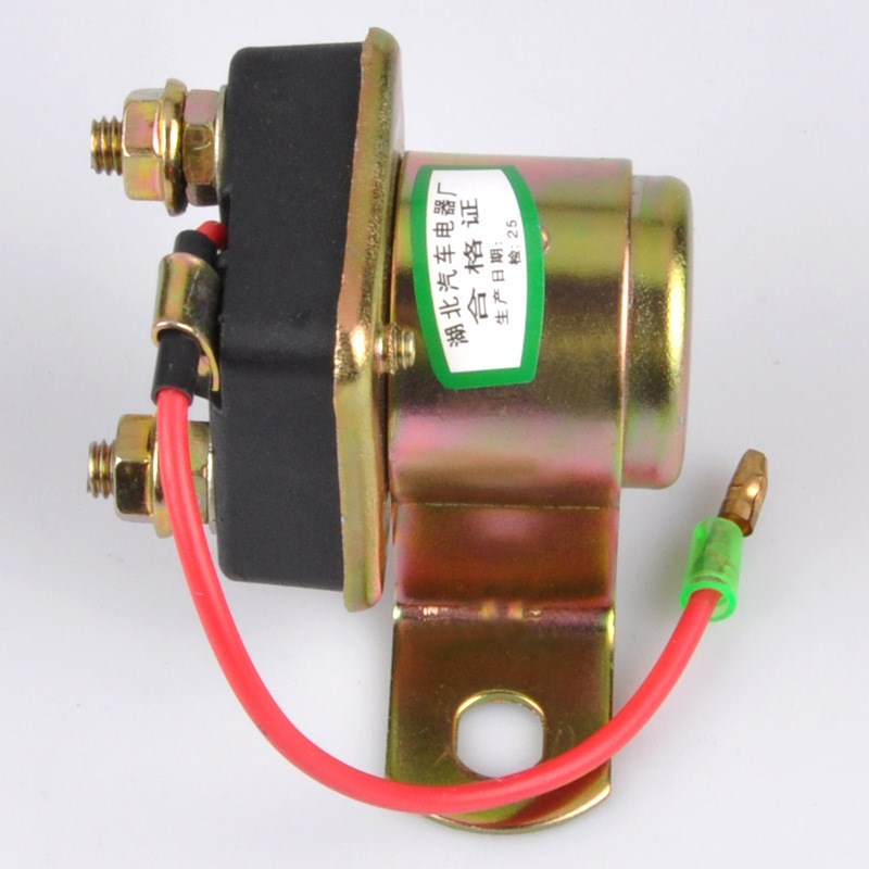 摩托车启动继电器JD134 12V 50A153起动/马达通用型继电器优质24V