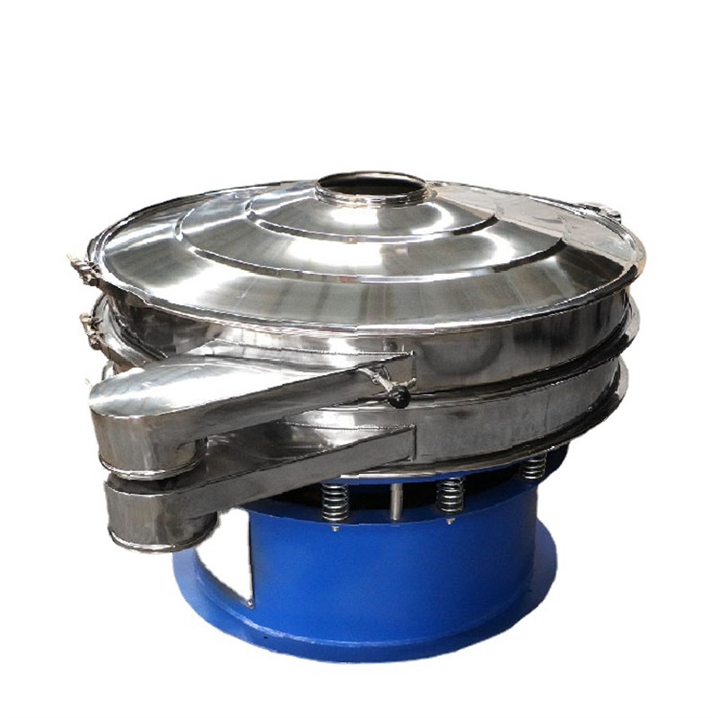 氮化矽不锈钢震筛机 鸡精三次元振动筛 葛粉筛粉机