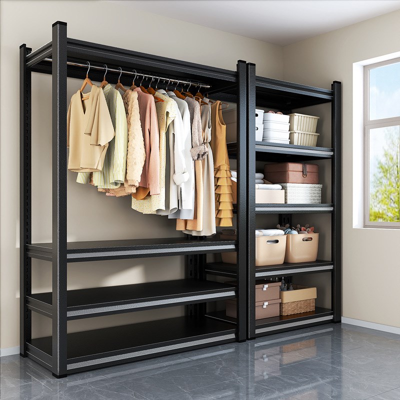 置物架多层落地仓库阳台储藏室杂物间商用超市钢制货架收纳架