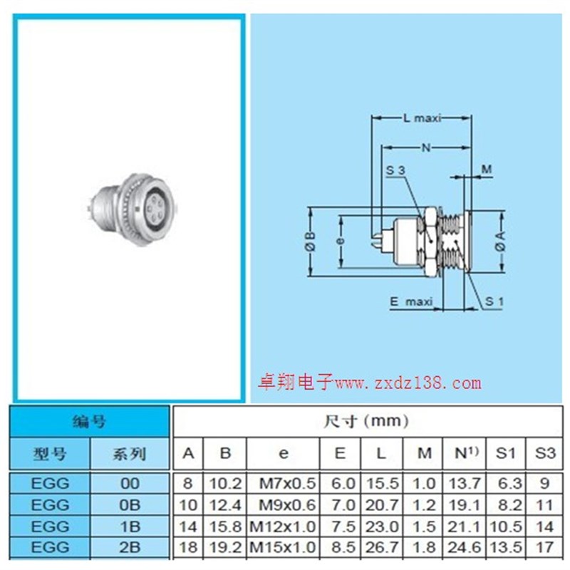 雷默连接器LEIMO插头插座 FGG OOB系列 快速插拔自锁连接器