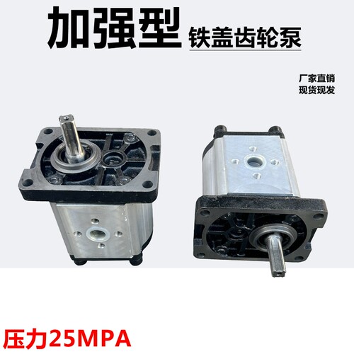 加强型液压油泵花键齿轮泵动力机306/310/314/316/20/25压力25MPA