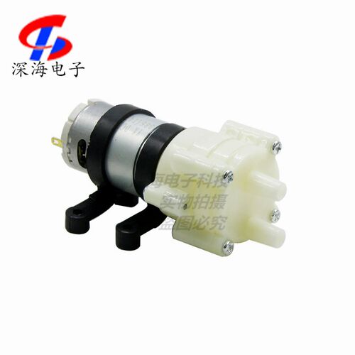 R385直流隔膜泵 鱼缸泵 6-12V 微型 小抽水泵 泡茶机 笔记本水冷
