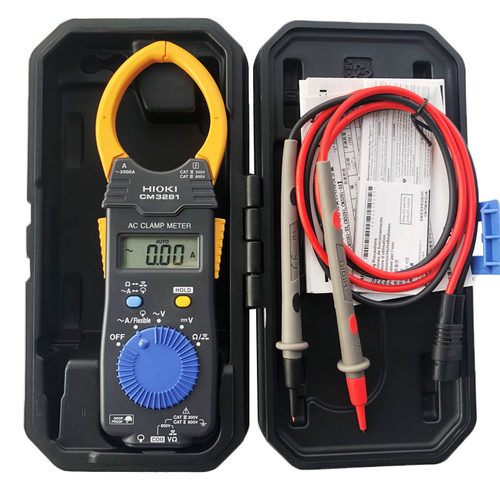 HIOKI CM3281日置 数字万用表交流2000A高精度钳形电流表通断电阻