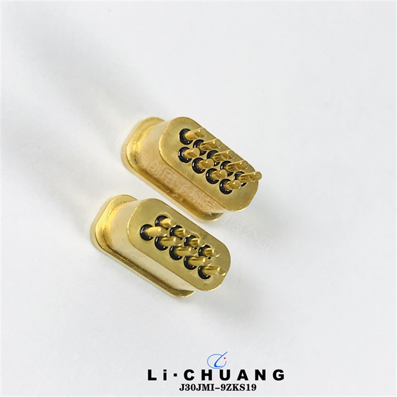 J30JM1矩形连接器J30JM1-9ZKS19 插座新品销售9芯