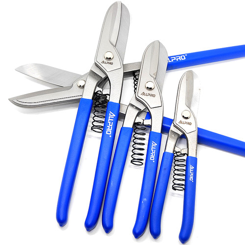 ALLPRO阿波罗铁皮剪14寸不锈钢白铁剪刀金属合金防盗网浪板剪