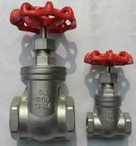 304/201不锈钢丝扣闸阀/内螺纹闸阀Z11W-16P/25PDN15-DN100