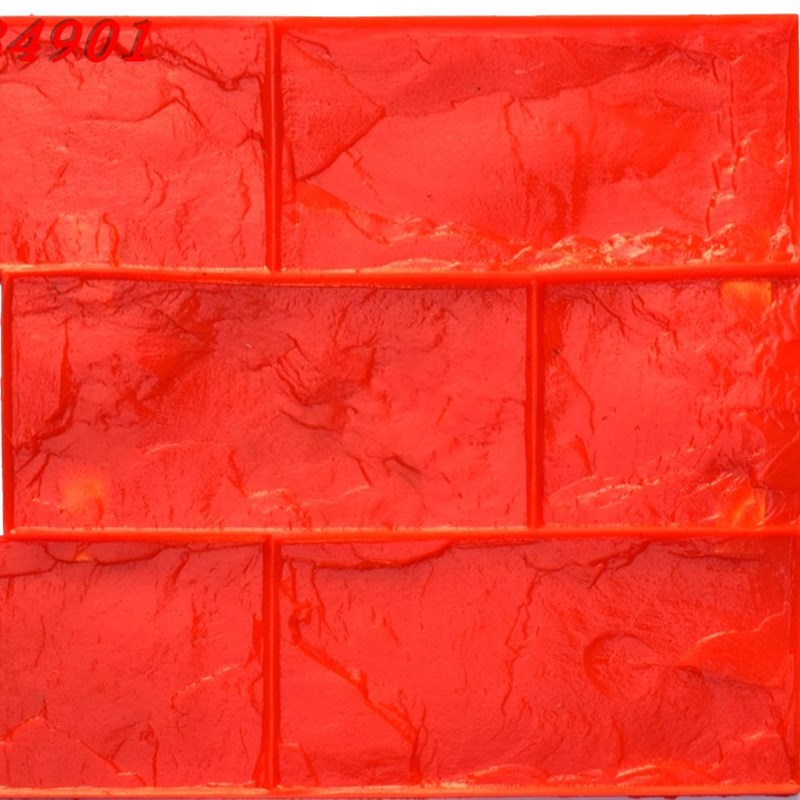 水泥压花模具 压花地坪彩色混凝土路面压膜压模 水泥地面压模