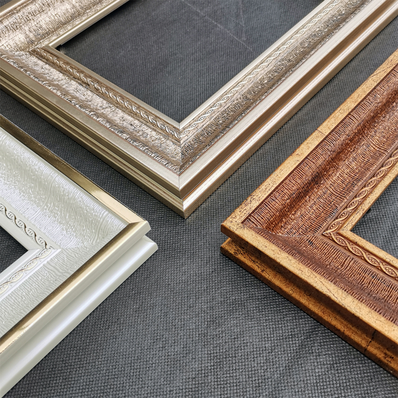 欧式复古像框架挂墙数字油画框外框装裱任意广告牌KT板大尺寸