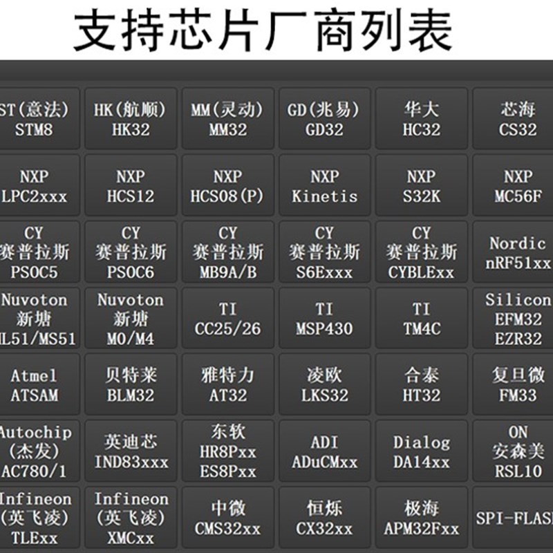 稀微Nordic nRF51822 52832脱机编程器烧录器离线下载器烧写器