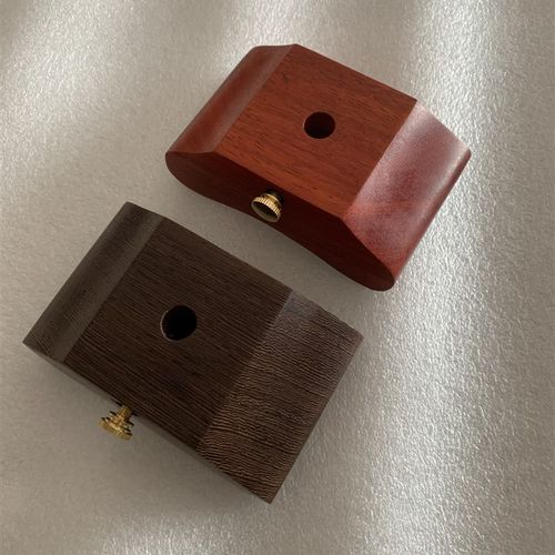 秦腔板胡底座琴拖黑檀木红木鸡翅木原木抛光 新疆西藏不发货