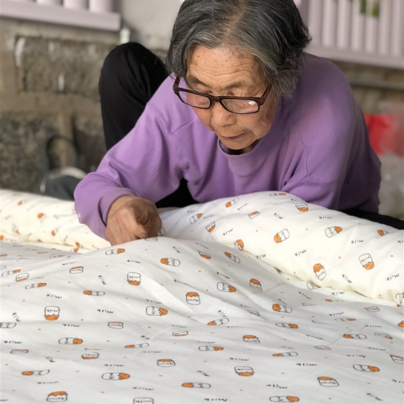 山东手工棉花被子新棉花单双人学生被加厚被芯全棉褥子床垫秋冬被