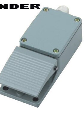 明德MINDER脚踏 MD6-L01X 铝壳 3C认证 冲床 银触点脚踩开关