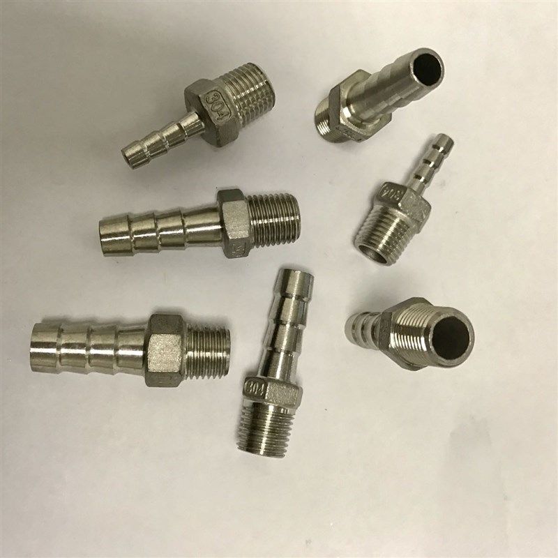 ZG1/4-6mm 不锈钢宝塔接头 外牙两分 ZG1/4 宝塔外径6 8 10 12MM