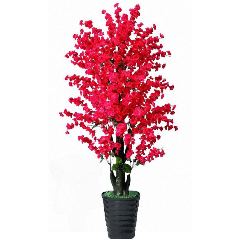 大型仿真转运桃花树落地摆设盆栽客厅室内树装饰假塑料植物大盆景