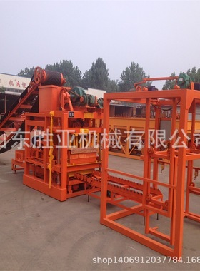 QTJ4-25 automatic cement brick making machine