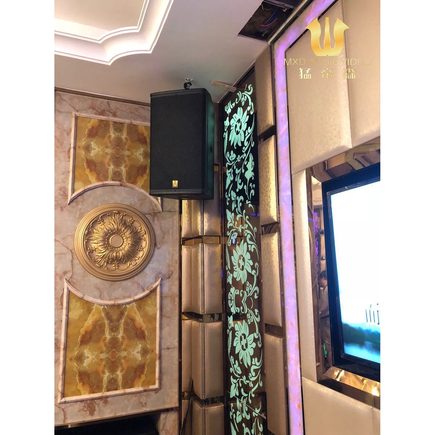 家庭KTV音响套装 会议功放专业卡包音箱 卡拉ok酒吧演出舞台音响