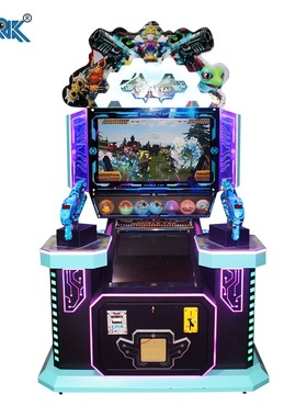 新款汽车宝贝儿童投币游戏机枪击射击赛车游艺机多种游戏厂家直销