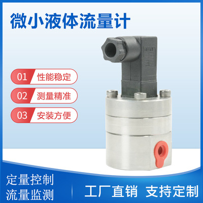盐酸奎宁流量在线检测微型液体齿轮流量计