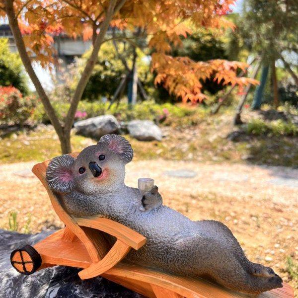 花园装饰庭院摆件树脂创意户外别墅阳台园艺景观桌面装饰动物考拉,家居饰品,户外/庭院摆件,淘宝优惠券,粉丝福利购,淘宝优惠卷