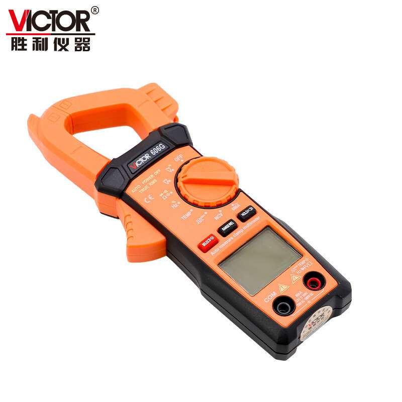 胜利VC606G高精度万用表自动挡智能防烧智能型多功能钳形万用表