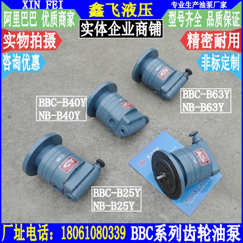 BBC-B63Y  NB-B40Y  2 BBN-B25Y专用润滑加油液压泵 高温齿轮油泵