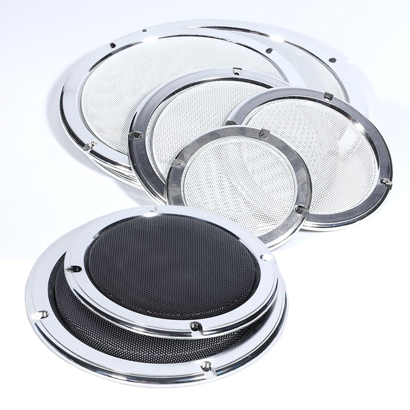 喇叭网罩音箱扬声器保护面罩汽车改装天花4寸5寸6寸8寸10寸铁网罩