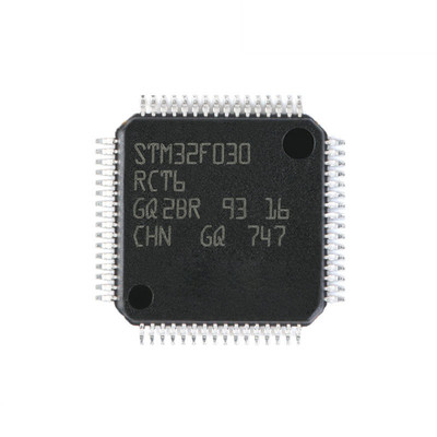 原装 STM32F030CCT6 STM32F030RCT6 LQFP-48/64 32位微控制器-MCU