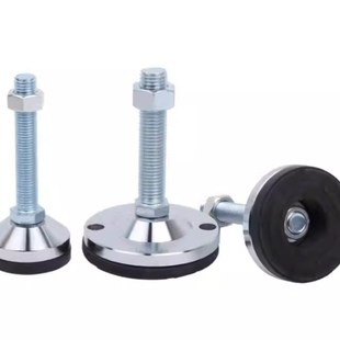 D40 重载型 L50脚杯地脚 防震固定调节脚全橡胶底座 M12 WAL26