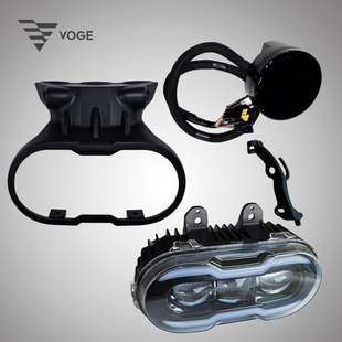 隆鑫无极CU525原装 支架导流罩护罩外罩 LX5003A前照灯大灯仪表装