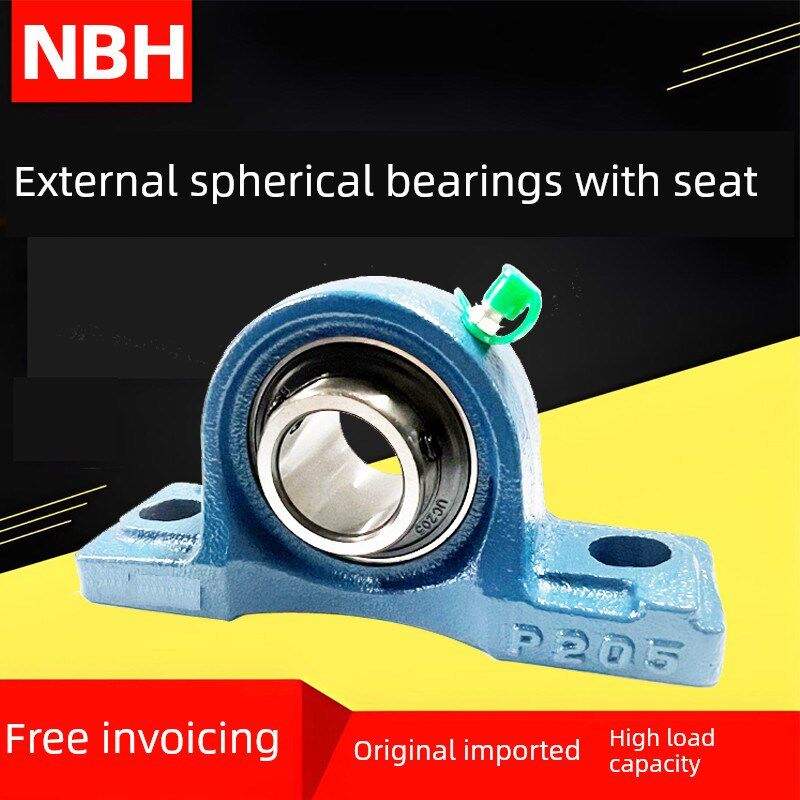 进口外球面轴承带座轴承立式座Ucp204 P205 P206 207 208 209 210
