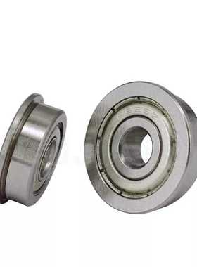 【现货】ZJ带挡边法兰轴承F625ZZ RF1650ZZ 5*16*5 mm内径5外径16