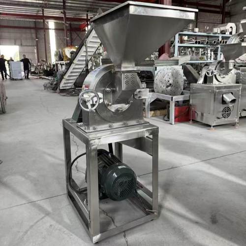 不锈钢咖啡豆研磨机辣椒干硬药材除尘粉碎机干姜草果100目粉碎机