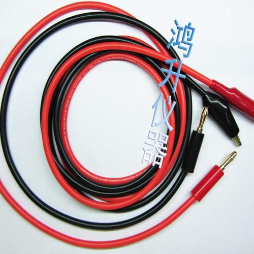 兆欧表 连接测试线  加粗 好质量 加大电压 耐用加强硅胶耐用